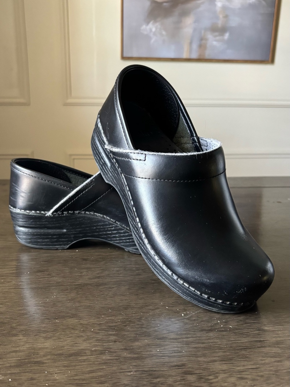 Women’s Black Slip-On Comfort Clog